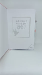 'Be Not Afraid' Pink Holy Spirit Journal