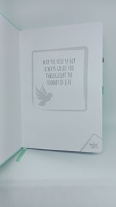 'Be Not Afraid' Green Holy Spirit Journal